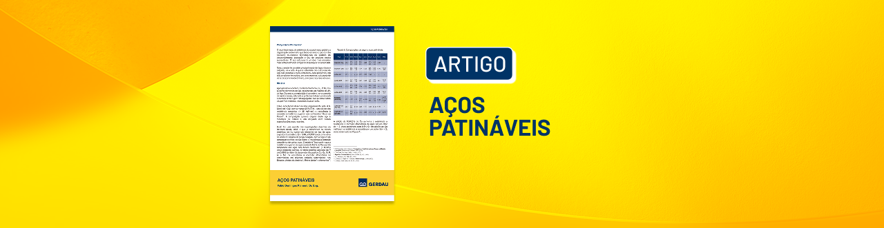 Artigo de Aços Patináveis Artigo de Aços Patináveis