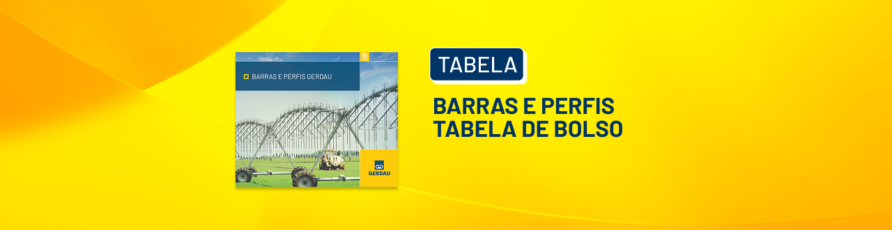 Catálogo Barras e Perfis - Tabela de Bolso Catálogo Barras e Perfis - Tabela de Bolso