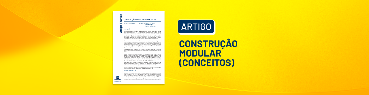 Artigo: Construção Modular (Conceitos) Artigo: Construção Modular (Conceitos)
