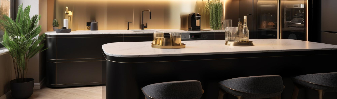 Móveis planejados com aço