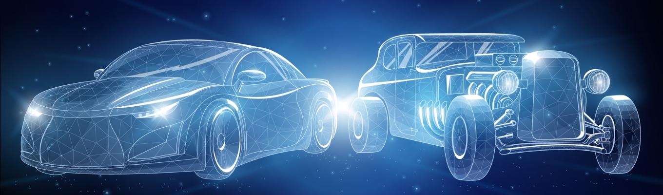 A evolução dos carros ao longo das décadas