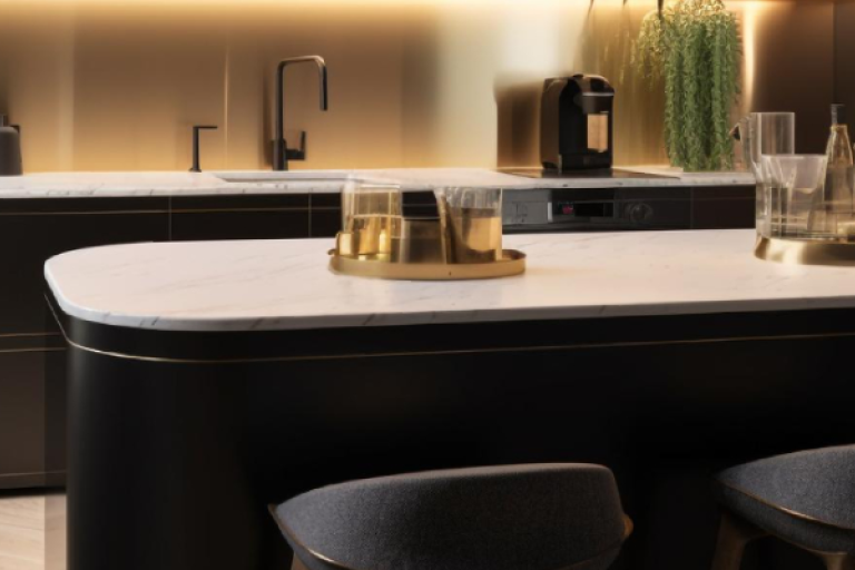 Móveis planejados com aço