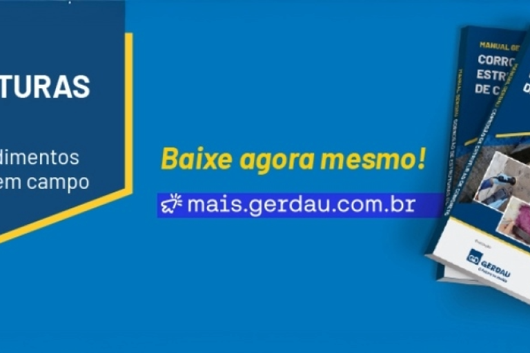 Novo Manual Gerdau Corrosão de Estruturas de Concreto