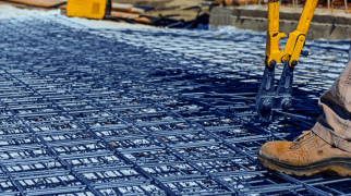 Tela soldada para piso de concreto